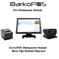 BARKOPOS PRO OTOMASYON PAKETİ (DOKUNMATİK PC, PROGRAM, OKUYUCU VE YAZICI) - 1